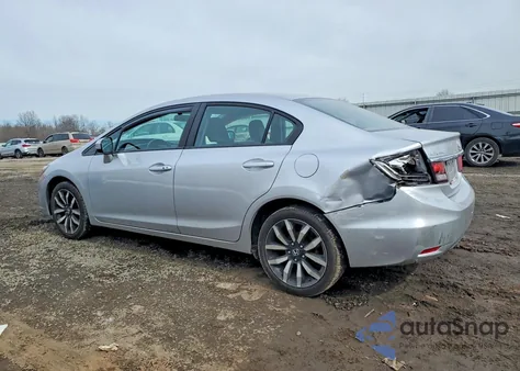 2015 Honda Civic Exl from USA, damaged, VIN 19XFB2F90FE255589